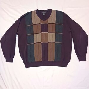 Vintage Tosani Canada Cable Knit Sweater.